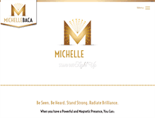 Tablet Screenshot of michellebaca.com